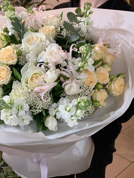 Букет "Персиковий сон" 00007474 фото